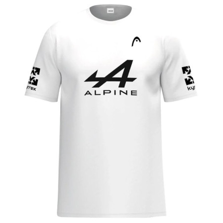 Tee-Shirt De Padel Head Arturo Coello 2025 Blanc