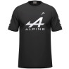 Tee-Shirt De Padel Head Arturo Coello 2025 Noir