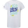 Tee-Shirt Enfant Babolat Exercise Cotton Blanc