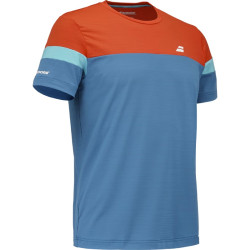 Prix Tee-Shirt De Padel Babolat Perf Crew Bleu
