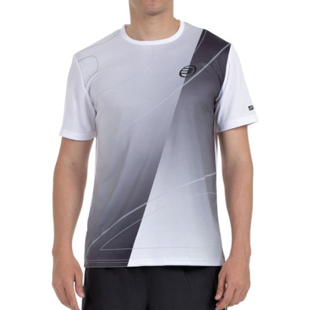 Tee-Shirt Bullpadel Cumbre Gris/Blanc