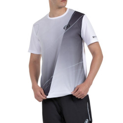 Vente Tee-Shirt Bullpadel Cumbre Gris/Blanc