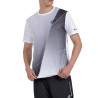 Vente Tee-Shirt Bullpadel Cumbre Gris/Blanc
