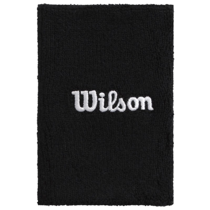 Serre-Poignets Wilson Wide Terry x2 Noir