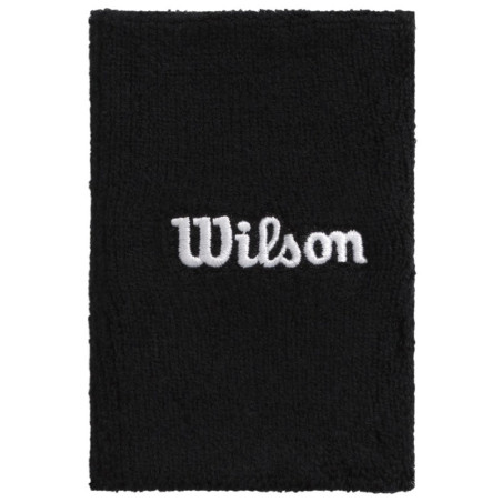 Serre-Poignets Wilson Wide Terry x2 Noir