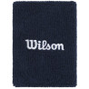 Serre-Poignets Wilson Wide Terry x2 Bleu Marine