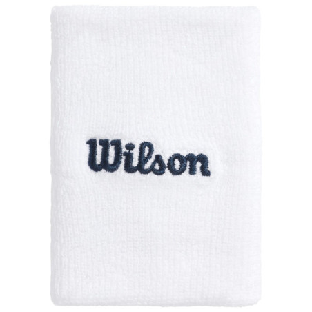 Serre-Poignets Wilson Wide Terry x2 Blanc
