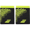 Serre-Poignets Babolat Logo Jumbo x2 Noir/Jaune