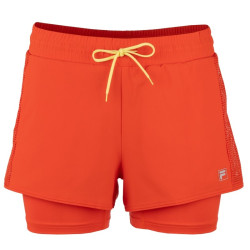 Short Femme Fila 2en1 Elea Orange