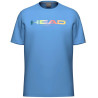Tee-Shirt Enfant Head Rainbow Bleu