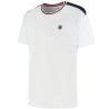 Tee-Shirt K-Swiss Hypercourt Mesh Crew 5 Blanc
