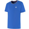 Tee-Shirt K-Swiss Hypercourt Melange Crew 5 Bleu
