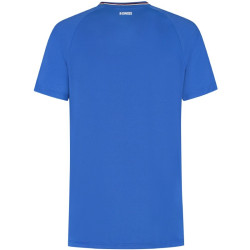 Achat Tee-Shirt K-Swiss Hypercourt Melange Crew 5 Bleu
