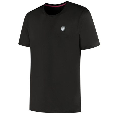 Tee-Shirt K-Swiss Hypercourt Basic Noir
