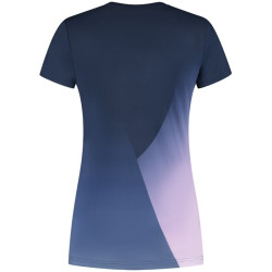 Achat Tee-Shirt Femme K-Swiss Hypercourt Print Bleu Marine