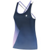Débardeur Femme K-Swiss Hypercourt Singlet Print Bleu Marine