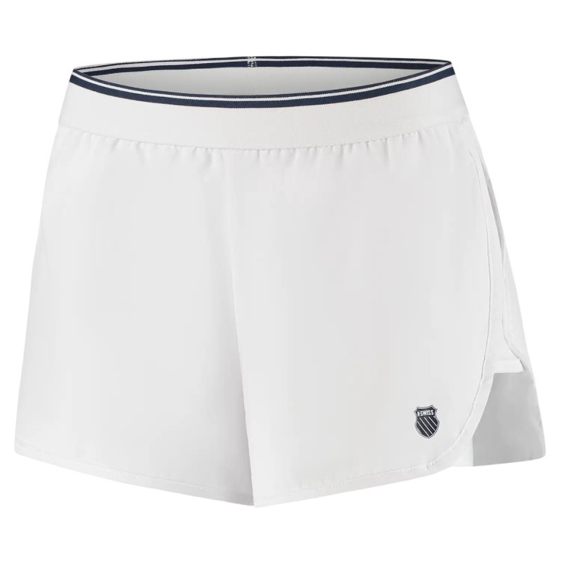Short Femme K-Swiss Hypercourt 8 Blanc