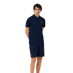 Achat Short Lacoste Tennis x Novak Djokovic Bleu Marine