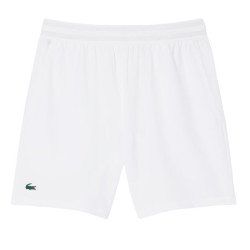 Short Lacoste Tennis Ultra Dry Stretch Blanc