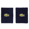 Serre-Poignets Lacoste Jersey Stretch x2 Bleu Marine