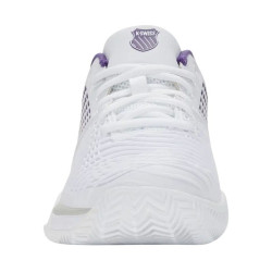 Promo Chaussure Femme K-Swiss Express Light 3 Terre Battue Blanc