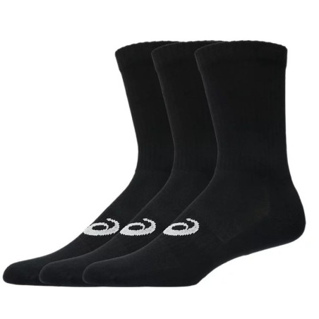 3 Paires de Chaussettes Asics Crew Noir