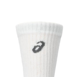 Prix 3 Paires de Chaussettes Asics Crew Blanc