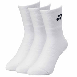 3 Paires de Chaussettes Yonex Blanc