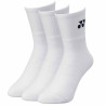 3 Paires de Chaussettes Yonex Blanc