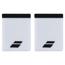 Serre-Poignets Babolat Logo Jumbo x2 Blanc