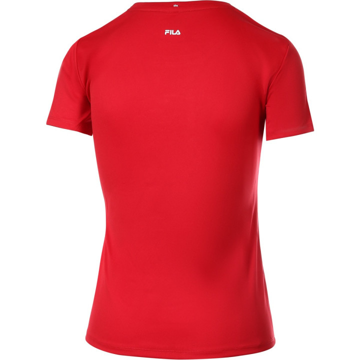 Achat Tee-Shirt Femme Fila Leonie Rouge