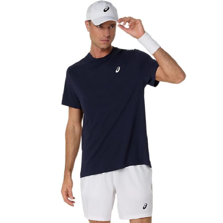Tee-Shirt Asics Court Bleu Marine