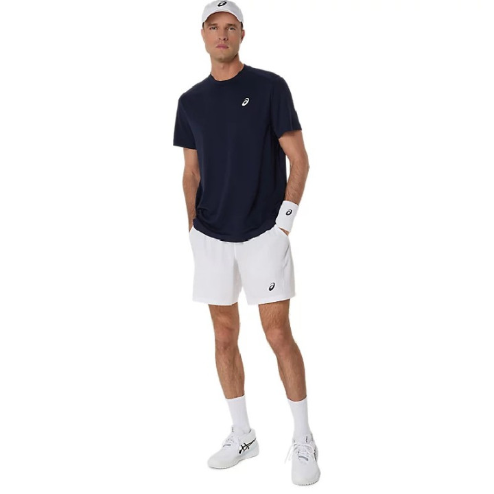 Tee-Shirt Asics Court Bleu Marine