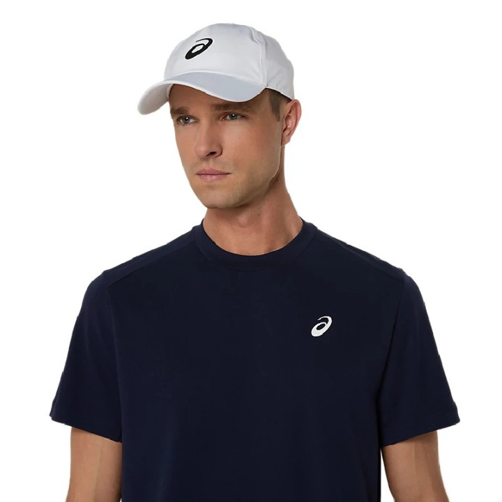 Promo Tee-Shirt Asics Court Bleu Marine