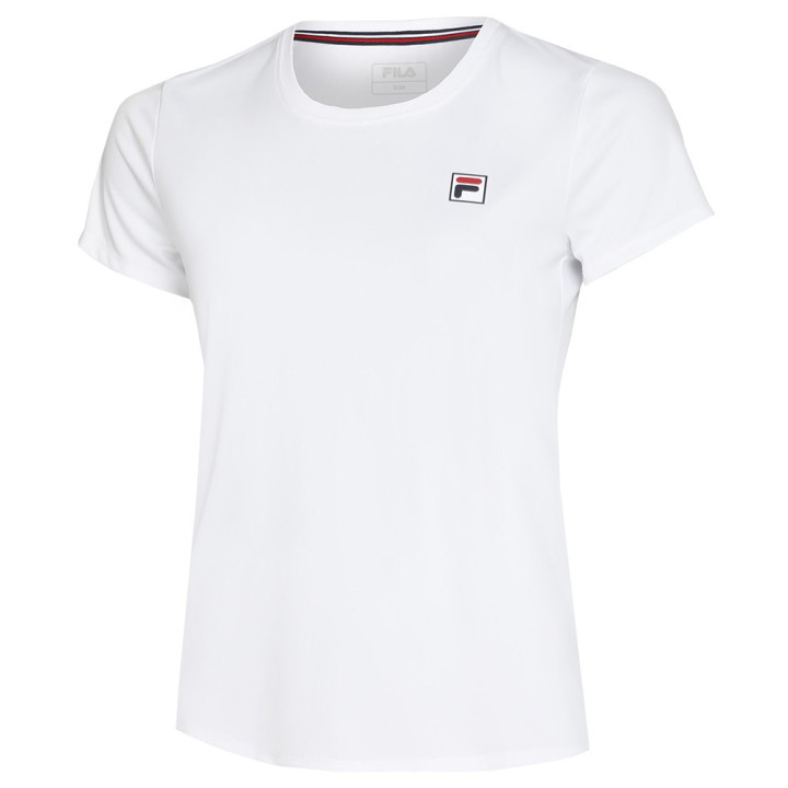 Tee-Shirt Fille Fila Leonie Blanc
