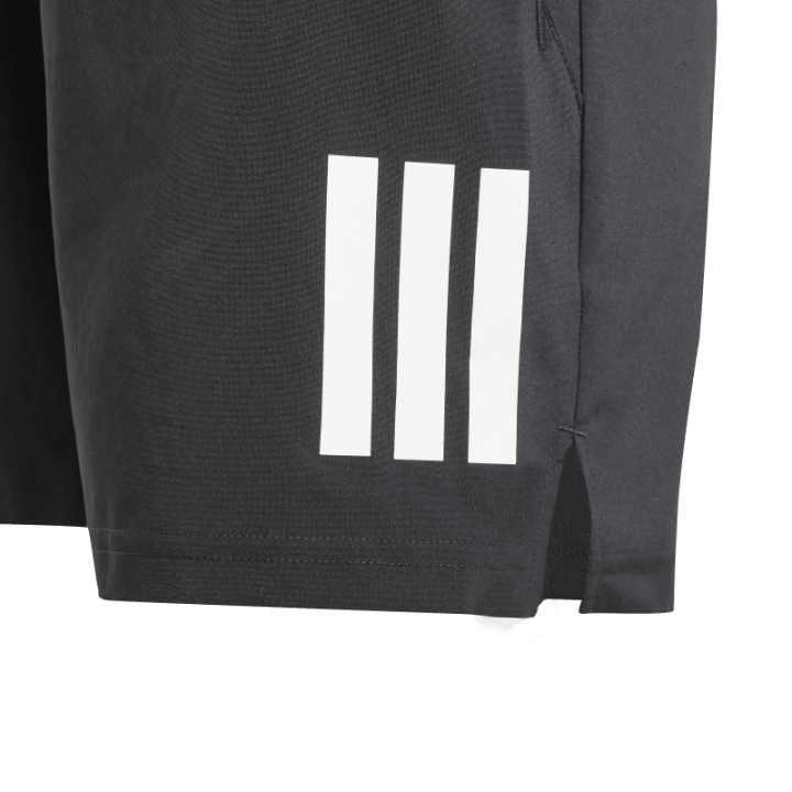 Vente Short Enfant Adidas 3 bandes Club Noir