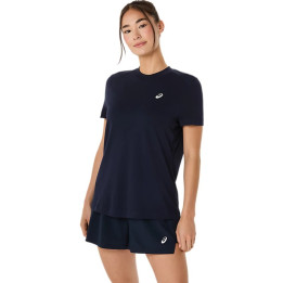 Tee Shirt Femme Asics Court Bleu Marine