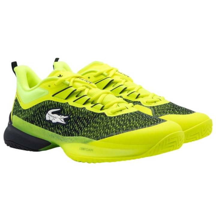 Achat Chaussure Lacoste AG-LT23 Ultra Medvedev Toutes Surfaces Jaune