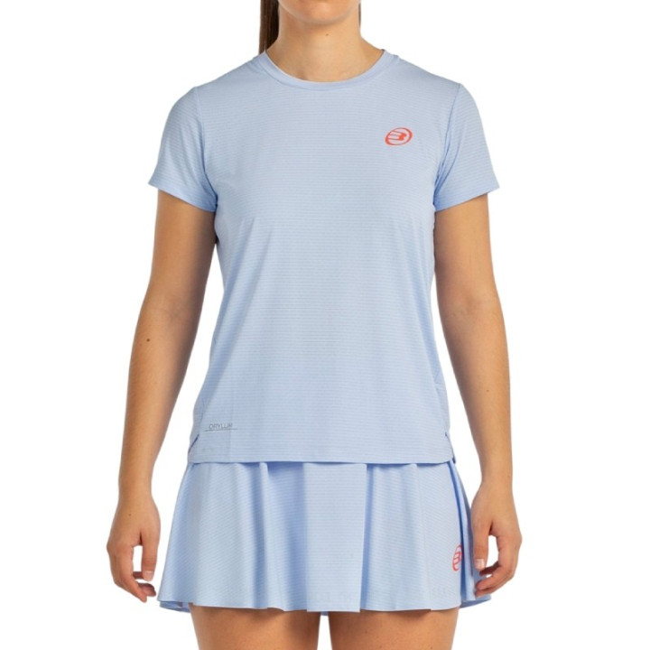 Tee-Shirt Femme Bullpadel Chamuy Bleu
