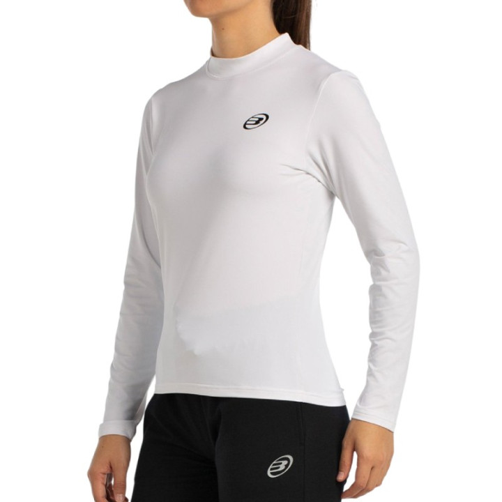 Promo Haut Manches Longues Femme Bullpadel Beldo Blanc