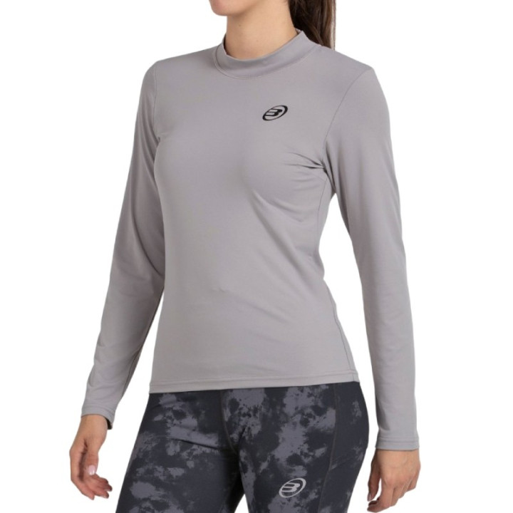 Promo Haut Manches Longues Femme Bullpadel Beldo Gris