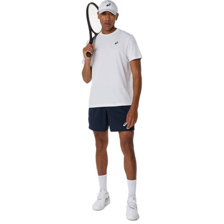 Short Asics Court 7in Bleu Marine