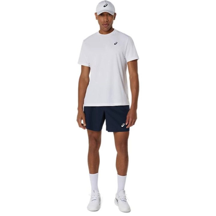 Short Asics Court 7in Bleu Marine