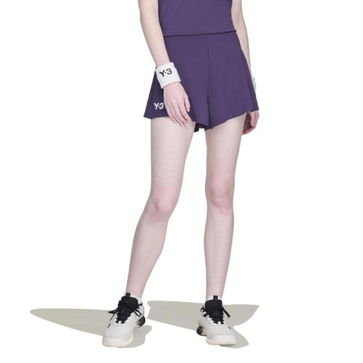 Promo Short Femme Adidas Pro Match Y-3 Violet