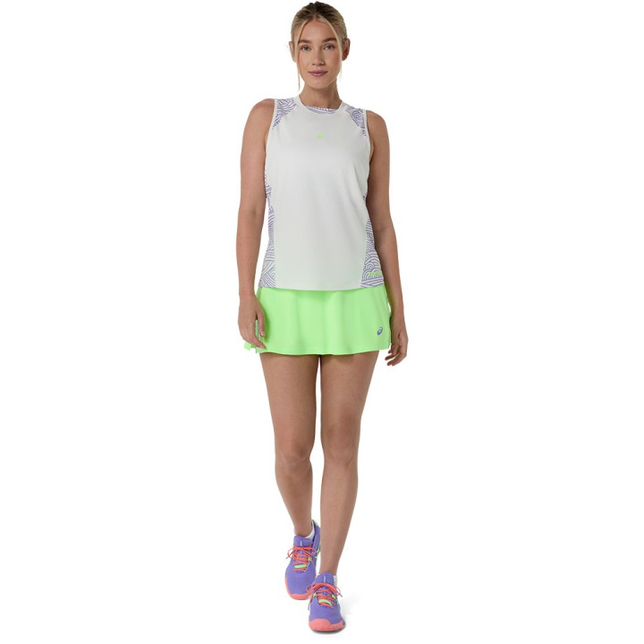 Vente Jupe de Padel Asics Court Vert