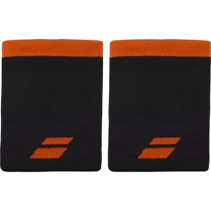 Serre-Poignets Babolat Logo x2 Long Noir