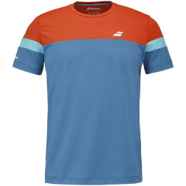 Tee-Shirt De Padel Babolat Perf Crew Bleu