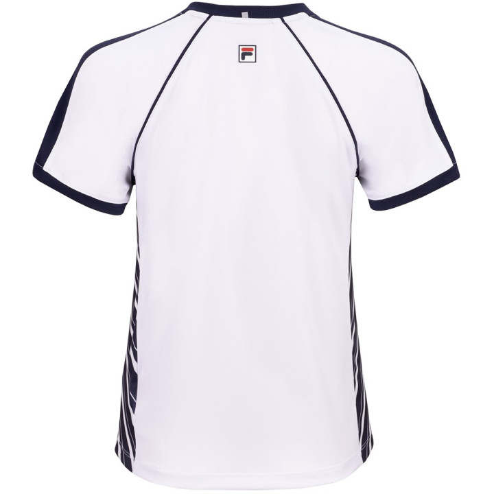 Promo Tee-Shirt Femme Fila Josefine Blanc