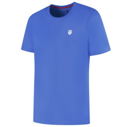 Tee-Shirt K-Swiss Hypercourt Basic Bleu