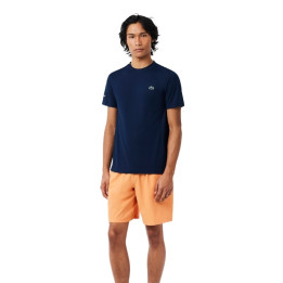 Tee-Shirt Lacoste Tennis x Novak Djokovic Bleu Marine